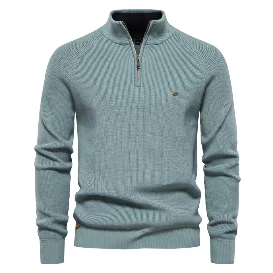 Zipper Collar Sweater – Now on sale!