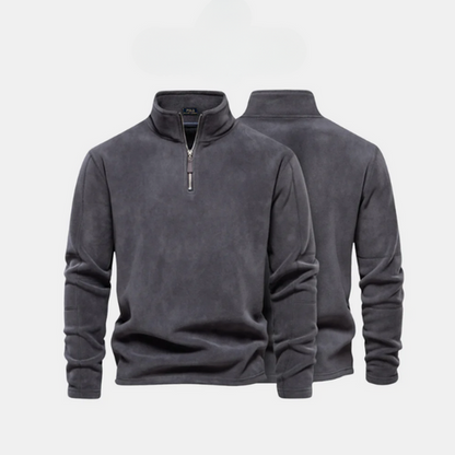 Multifunktionaler Zip-Pullover