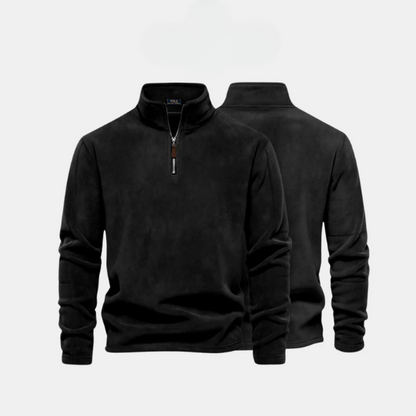 Multifunktionaler Zip-Pullover