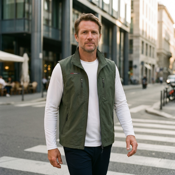Sommer Utility Weste + Gratis UPF 50+ Shirt