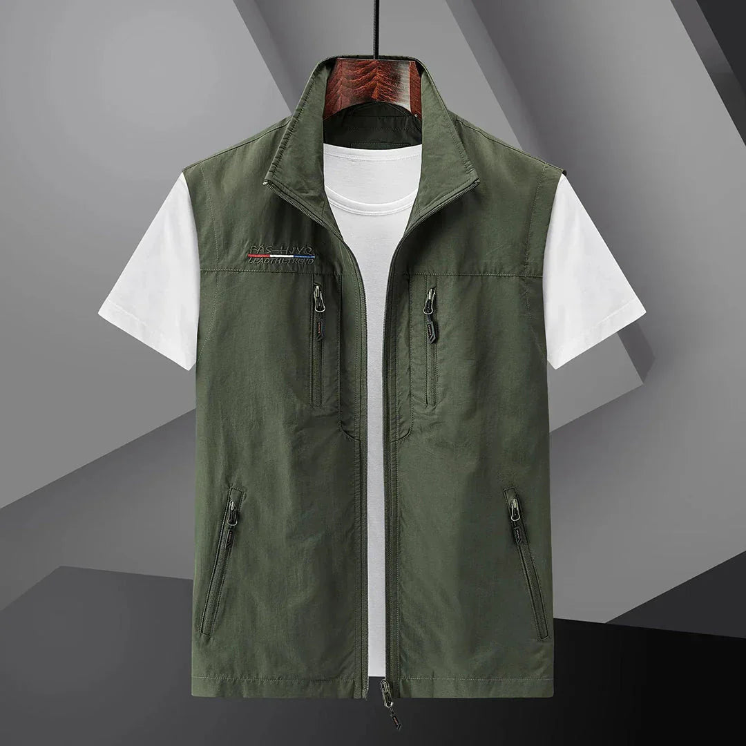 Sommer Utility Weste + Gratis UPF 50+ Shirt