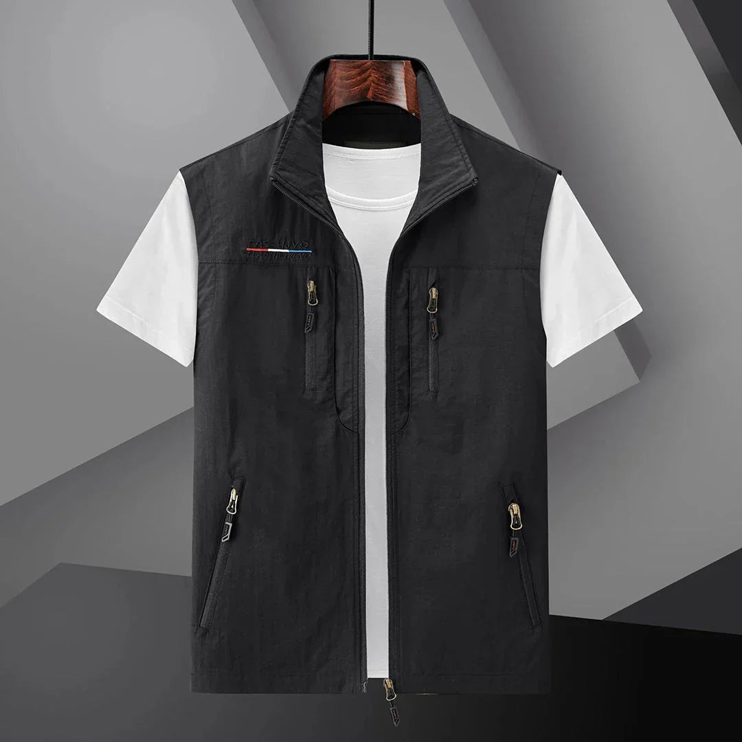 Sommer Utility Weste + Gratis UPF 50+ Shirt