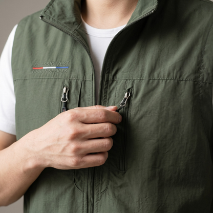 Sommer Utility Weste + Gratis UPF 50+ Shirt