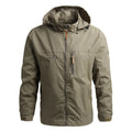 VALEWARD Vanguard Tactical Jacket in Field Sand, front view.