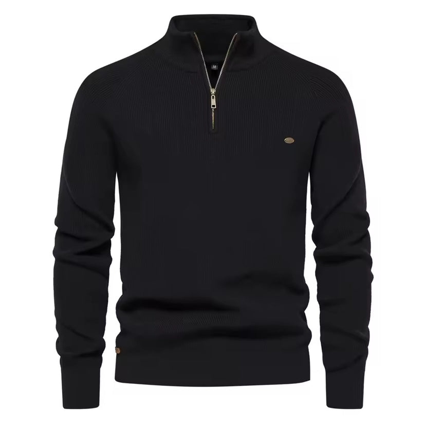 Zipper Collar Sweater – Now on sale!