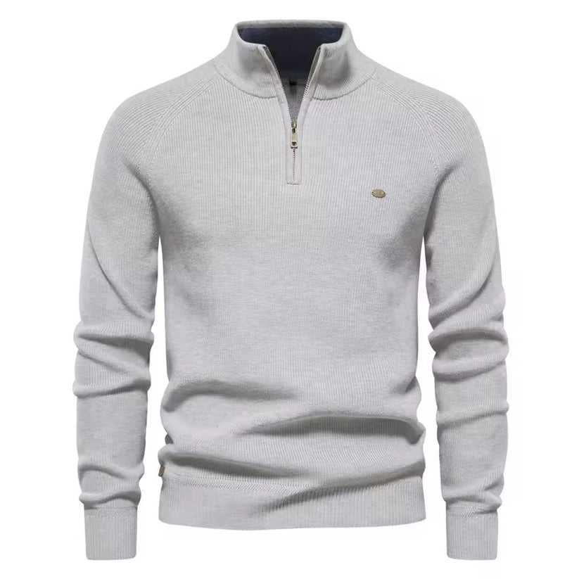 Zipper Collar Sweater – Now on sale!