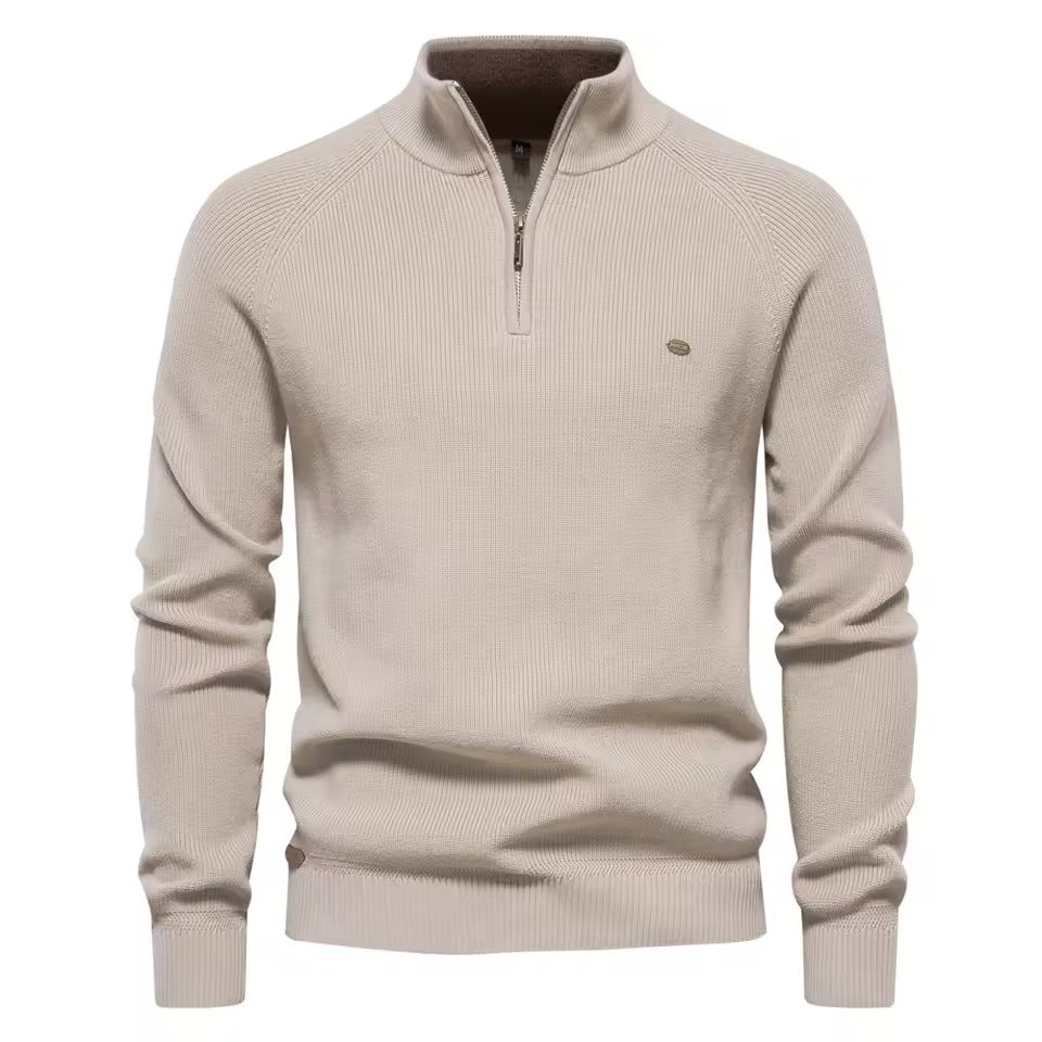 Zipper Collar Sweater – Now on sale!
